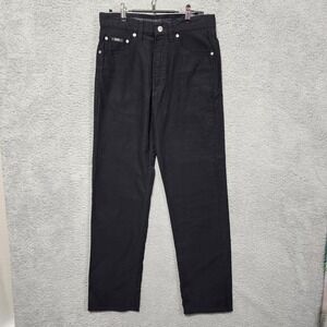 Hugo Boss‎ Men's Comfort Fit Alabama 31 x 32 Black Soft Jeans Germany NWT